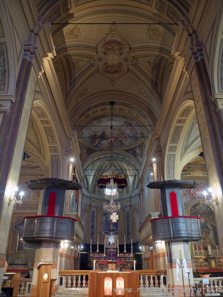 Biandrate (Novara, Italy) - Aps of the Church of San Colombano